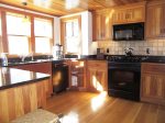 Gaze on the Lake While Preparing Meals in the Fully Equipped Kitchen
